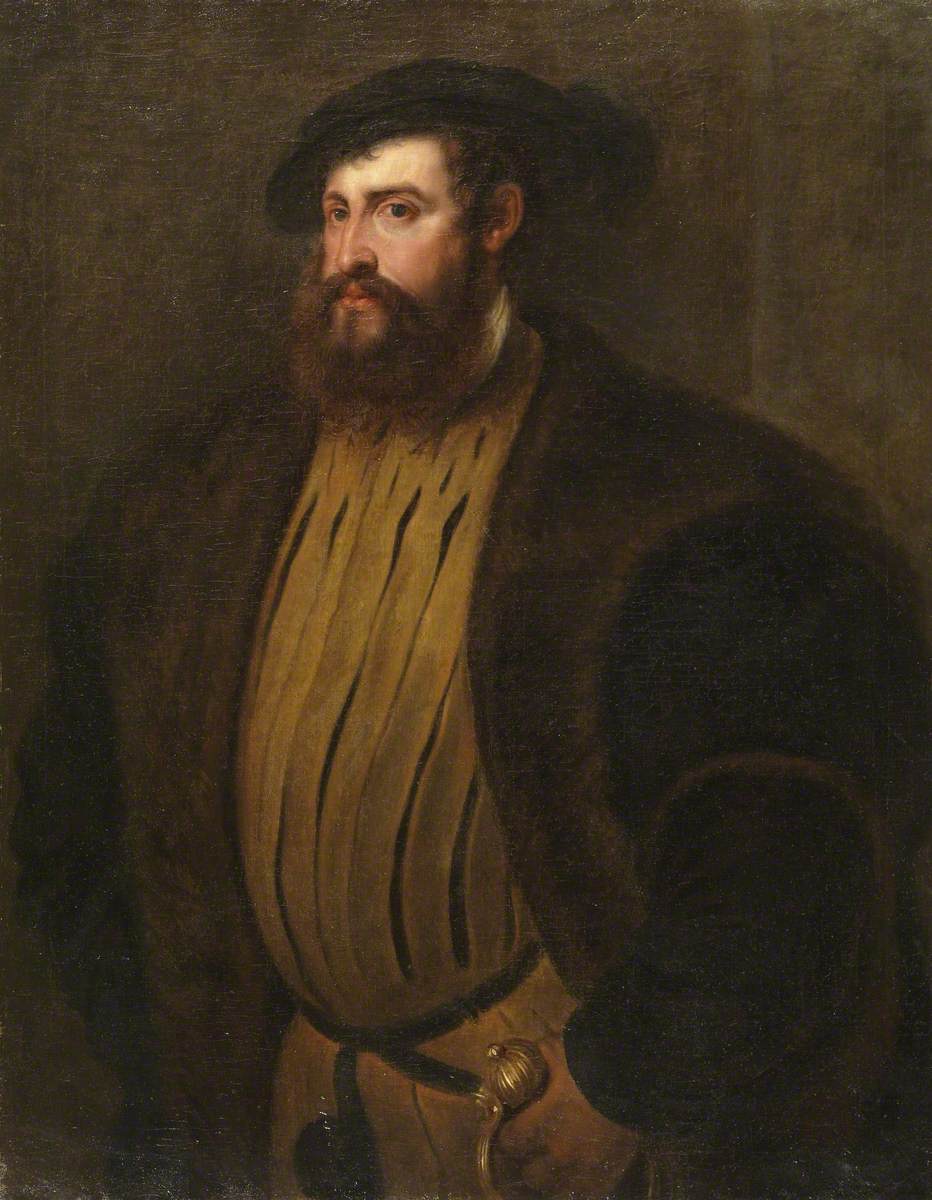 Hernan Cortez (?) (d'après Titien) - Peter Paul Rubens