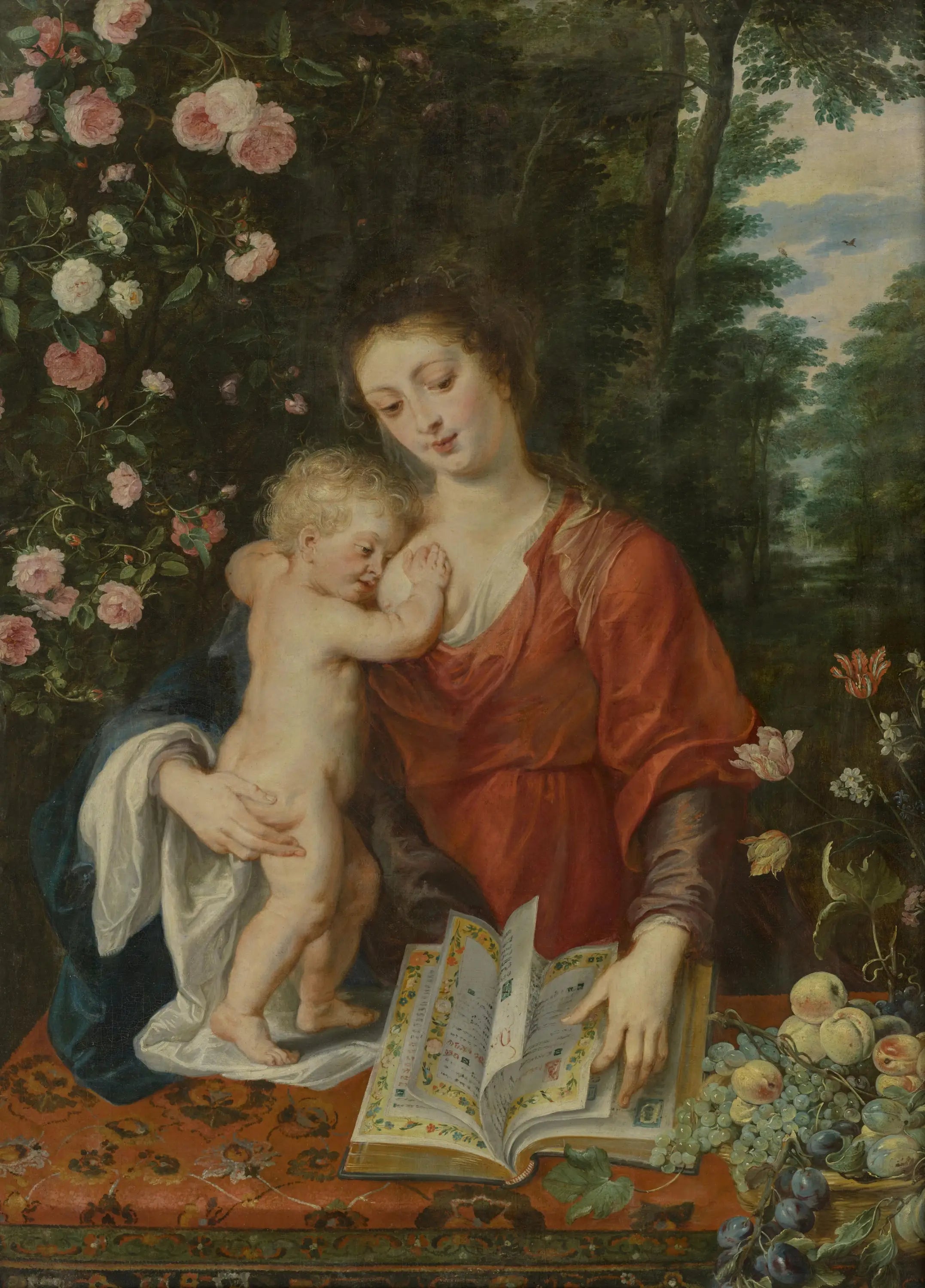 Vierge à l’Enfant - Peter Paul Rubens - Alpha Reproduction