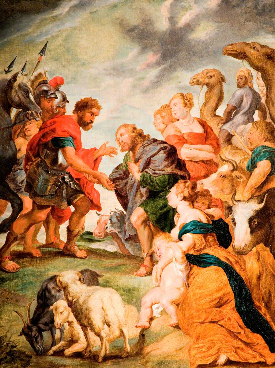 La rencontre d'Ésaü et de Jacob - Peter Paul Rubens
