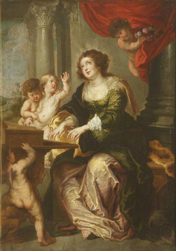 Sainte Cécile - Peter Paul Rubens