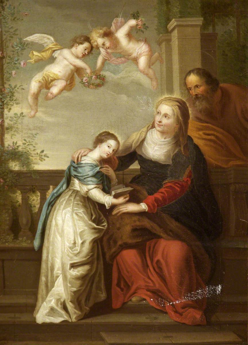 Anne et Joachim avec la Vierge Marie - Peter Paul Rubens