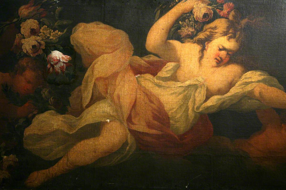 Panneau décoratif du printemps (détail) - Peter Paul Rubens
