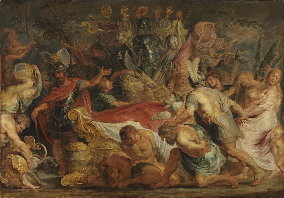 L'obséquiosité de Decius Mus (Tite-Live VIII, 6-9-10), après 1616 - Peter Paul Rubens