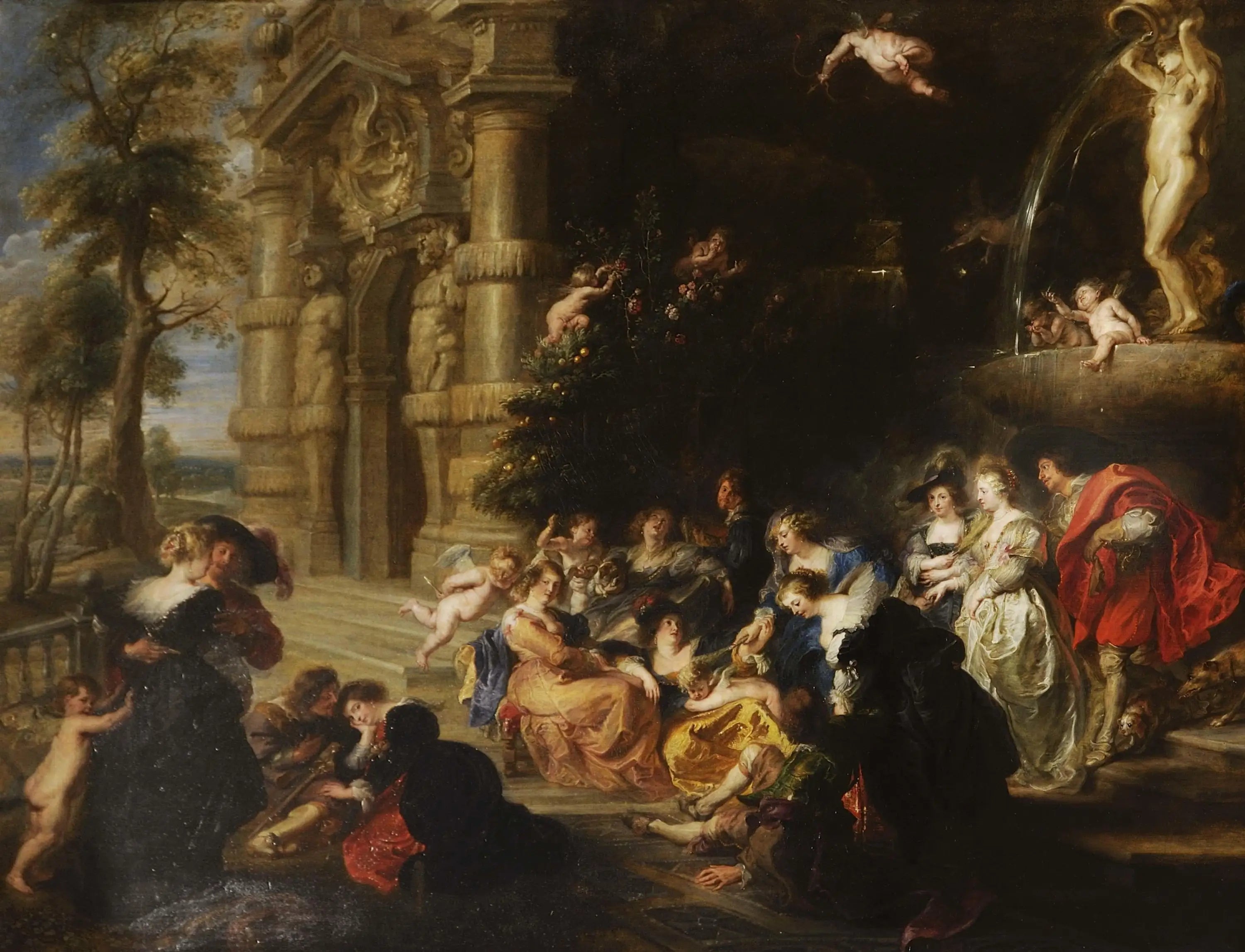 Le jardin de l’amour - Peter Paul Rubens - Alpha Reproduction