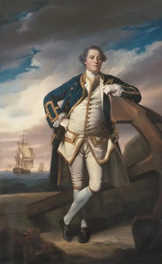 Capitaine Philémon Pownall - Joshua Reynolds - Alpha Reproduction
