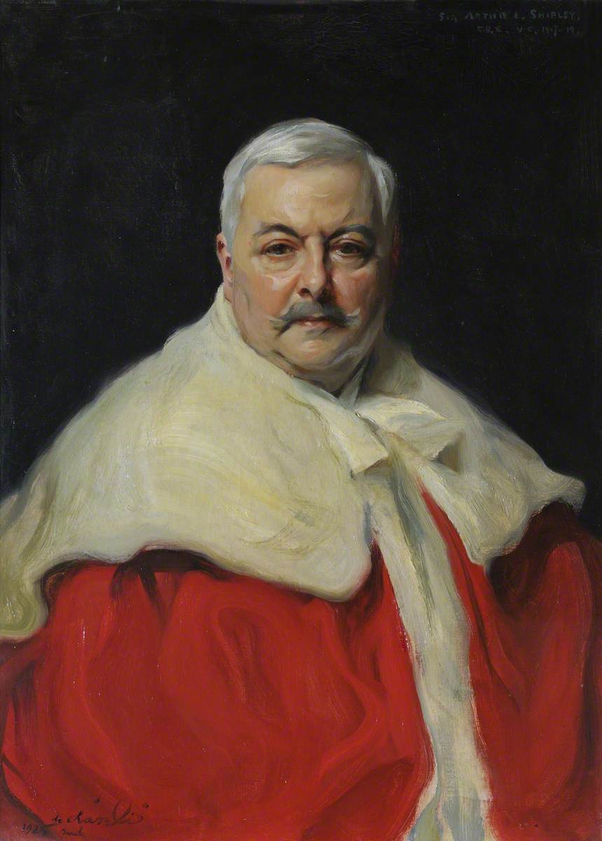 Sir Arthur Everett Shipley, Maître - Philip de László