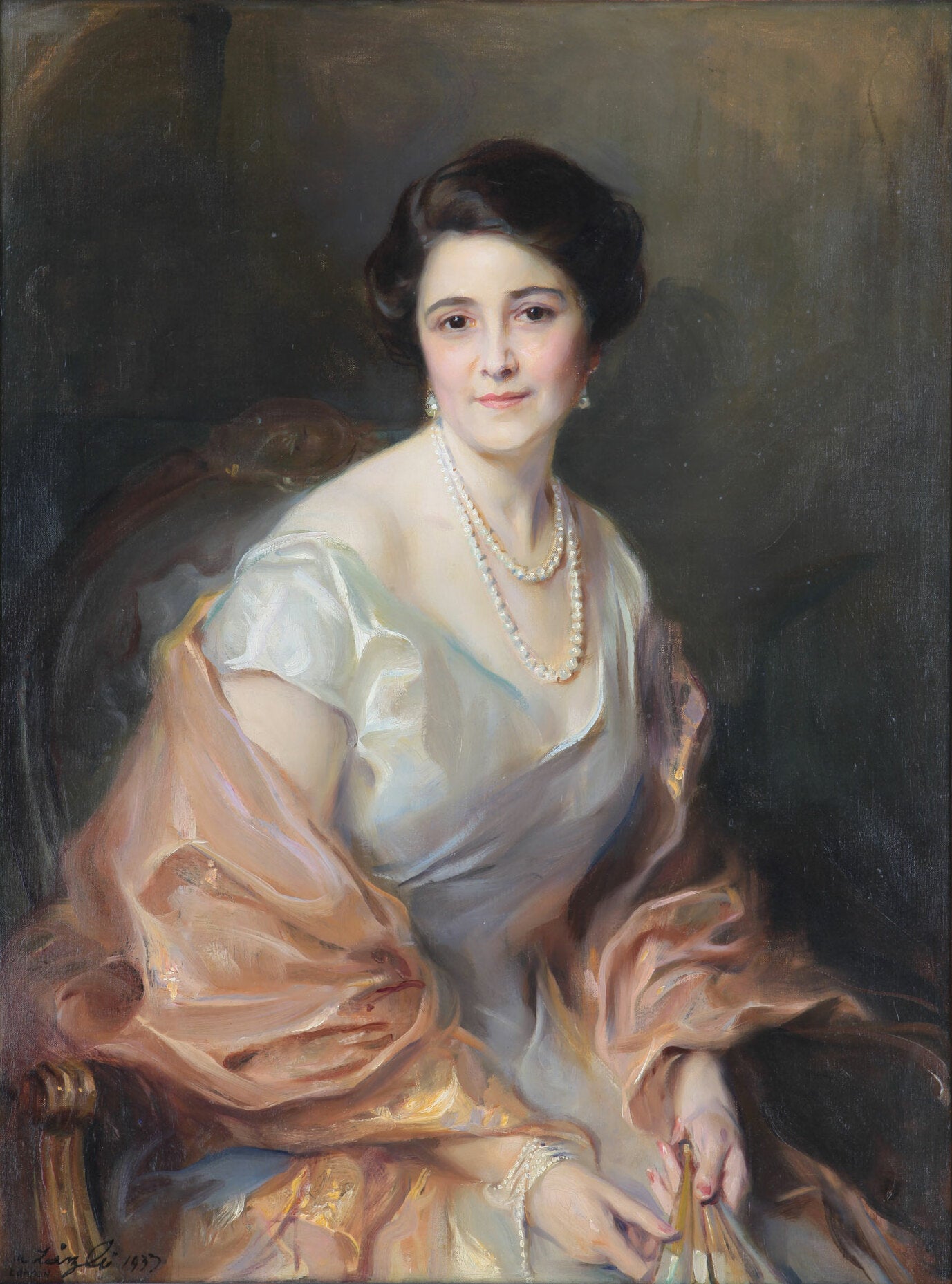 Portrait d'Elizabeth Gottschalk de Hirsch - Philip de László