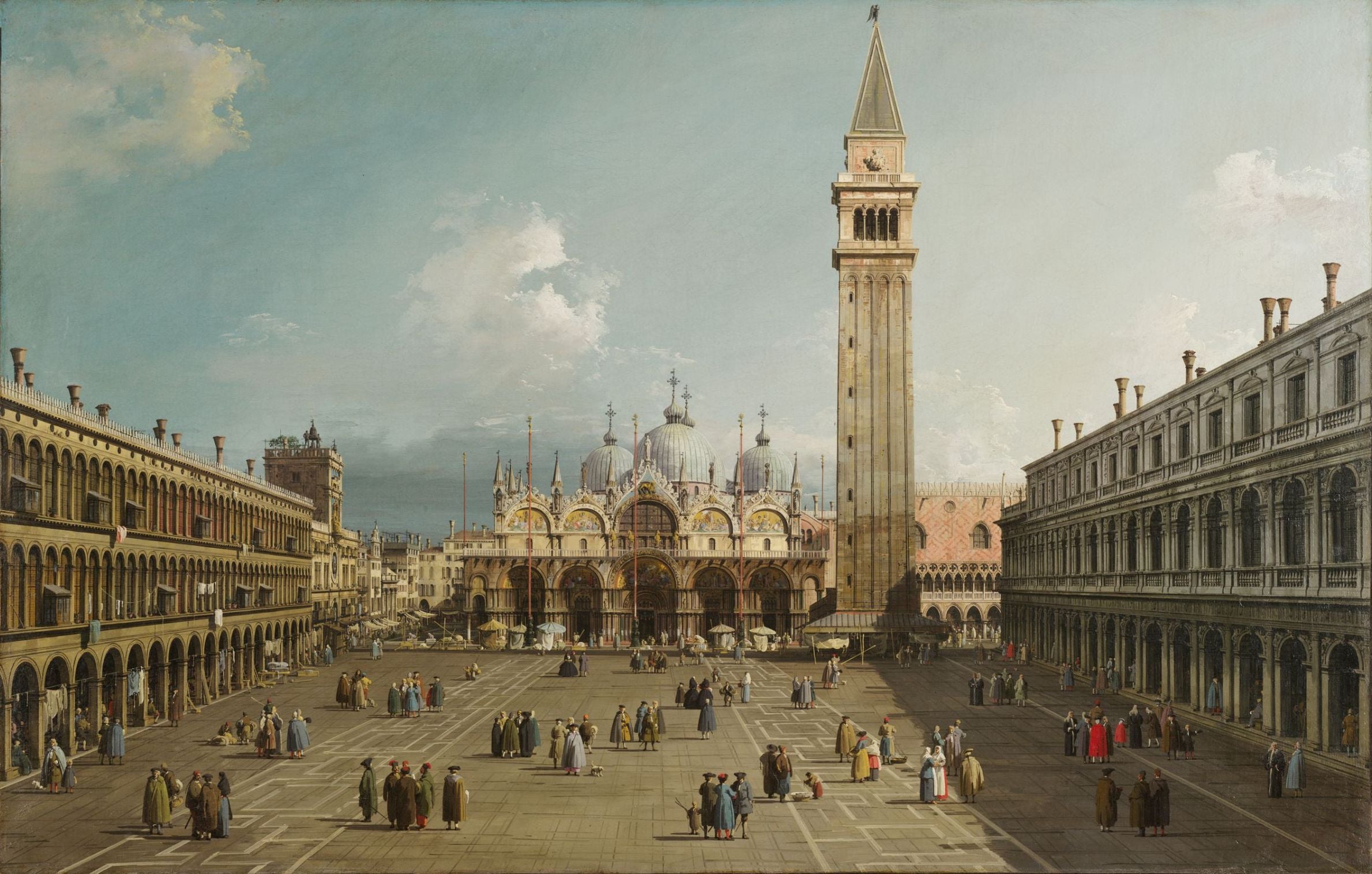 Place Saint-Marc, Venise - Canaletto