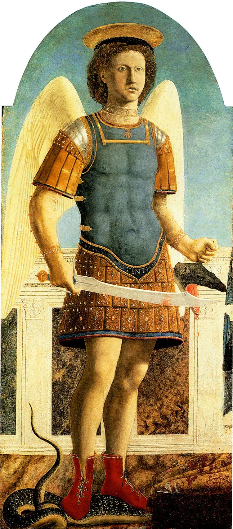 Saint Michel - Piero della Francesca - Alpha Reproduction