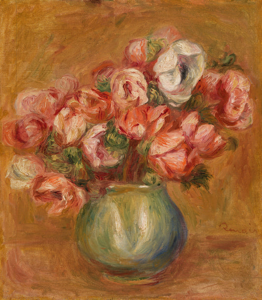 Anémones (Anémones) - Pierre-Auguste Renoir