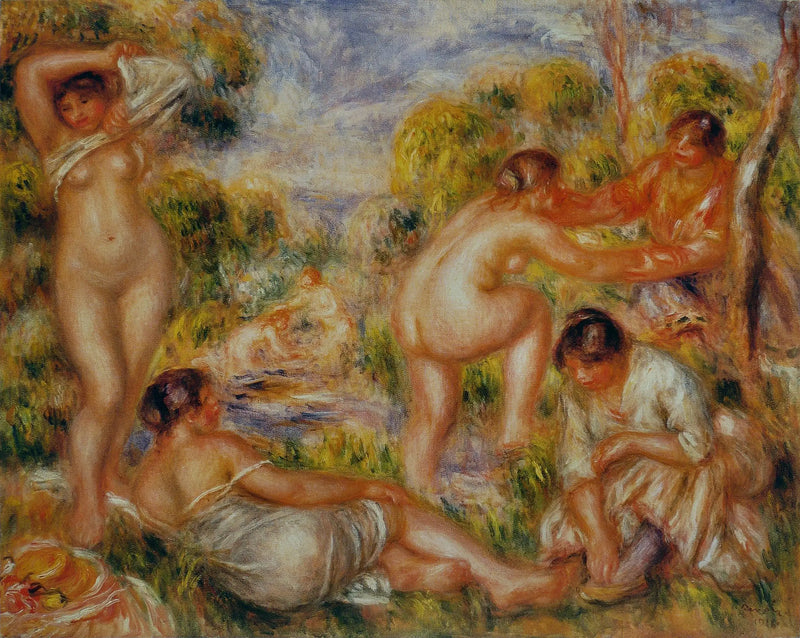 Badende - Pierre-Auguste Renoir