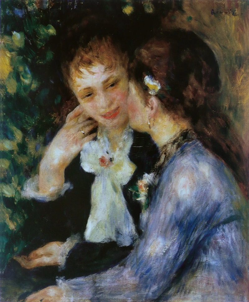 Konfidensene - Pierre-Auguste Renoir