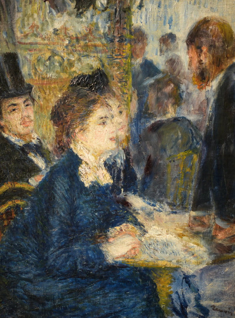 På kafeen - Pierre-Auguste Renoir