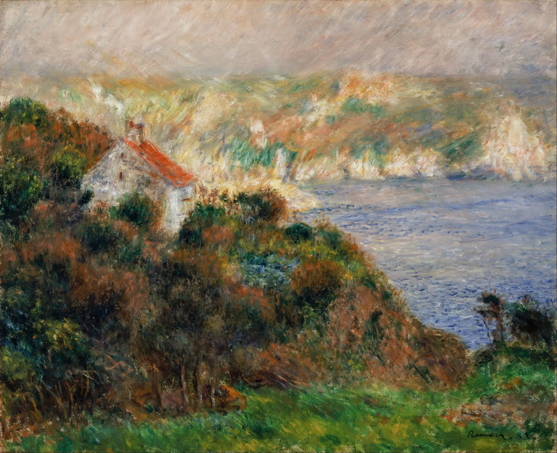 Tåke over Guernesey - Pierre-Auguste Renoir