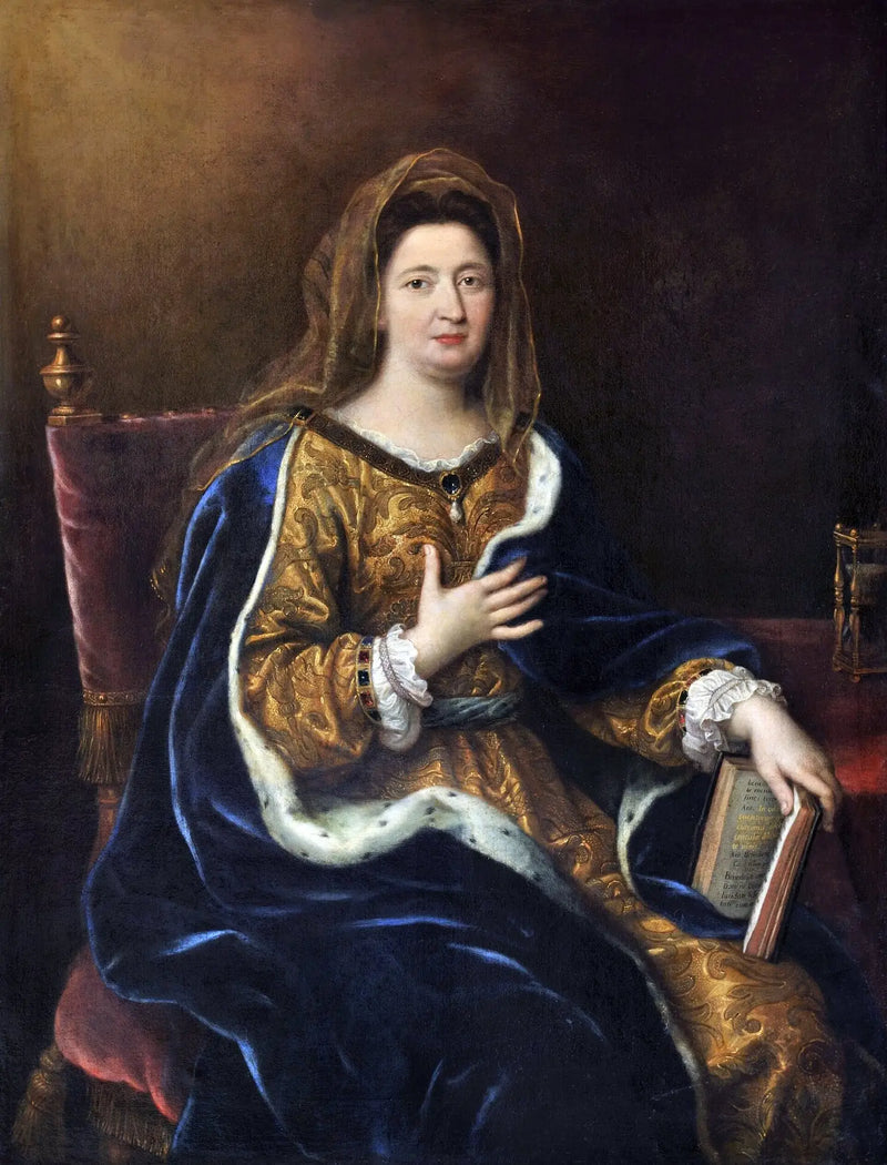 Françoise d'Aubigné, marchioness av Maintenon (1635-1719) - Pierre Mignard