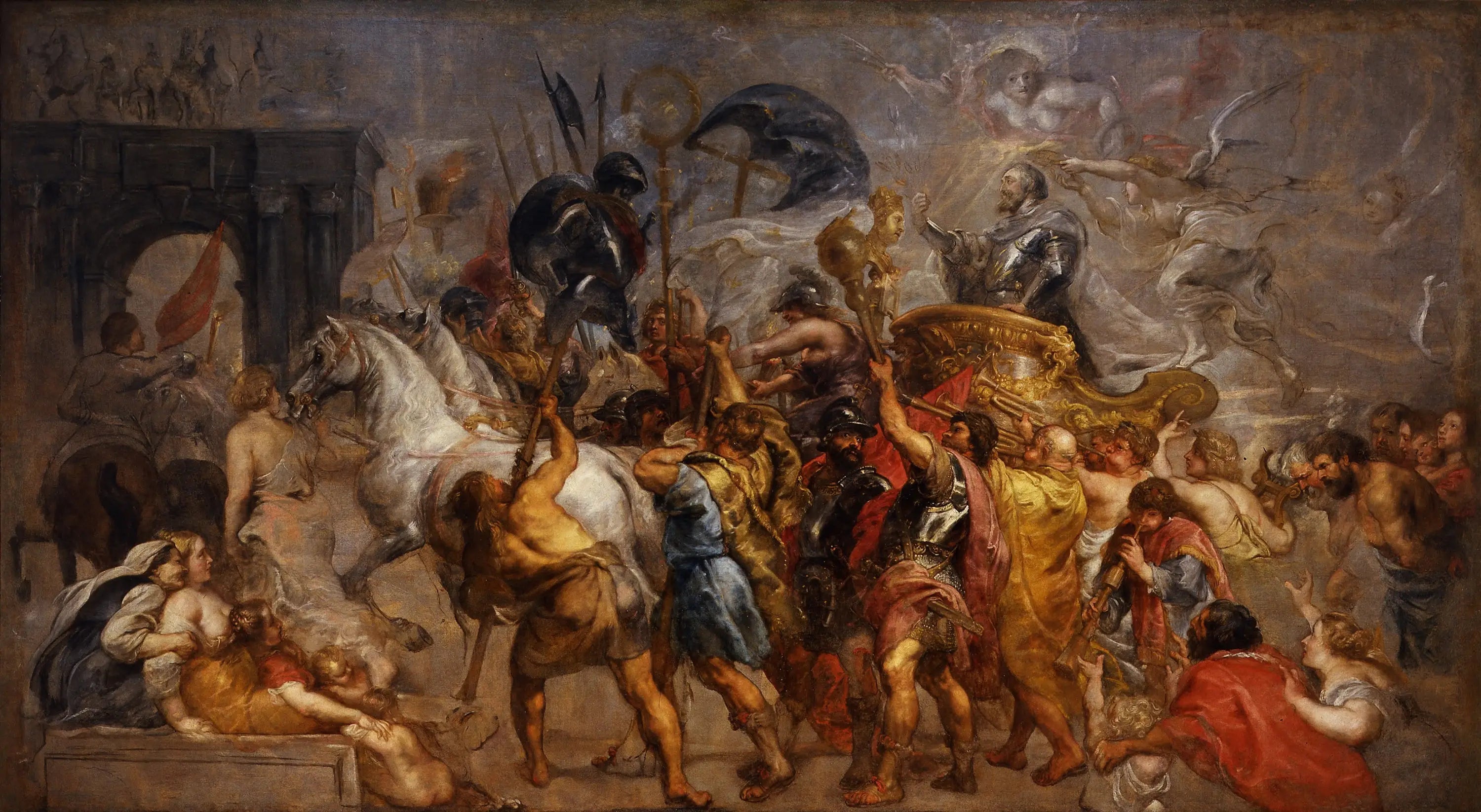 L’Entrée triomphale d’Henri IV dans Paris - Peter Paul Rubens - Alpha Reproduction