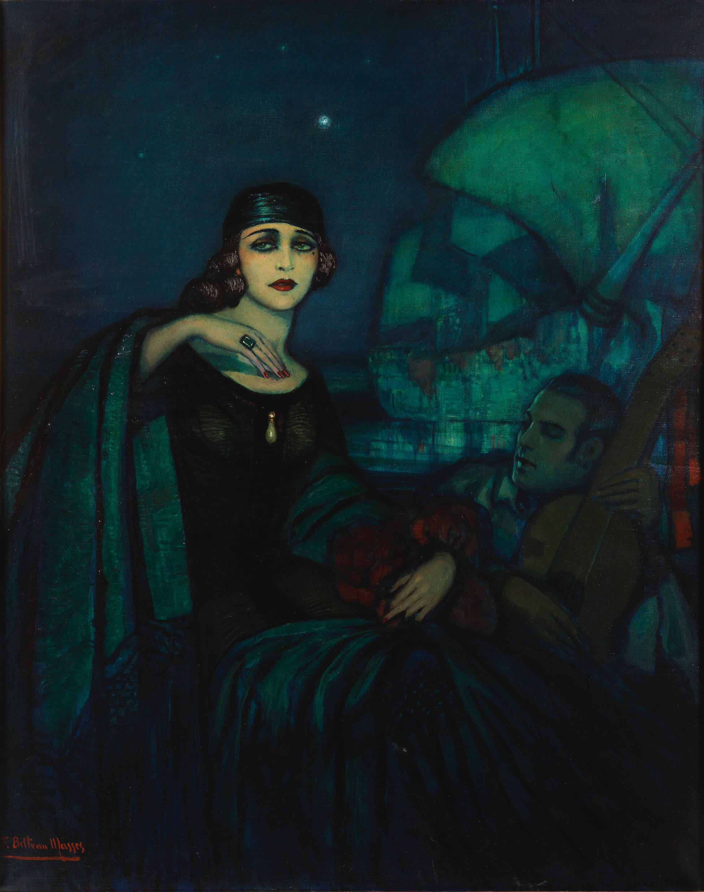 Pola Negri et Rudolph Valentino - Federico Beltrán Masses