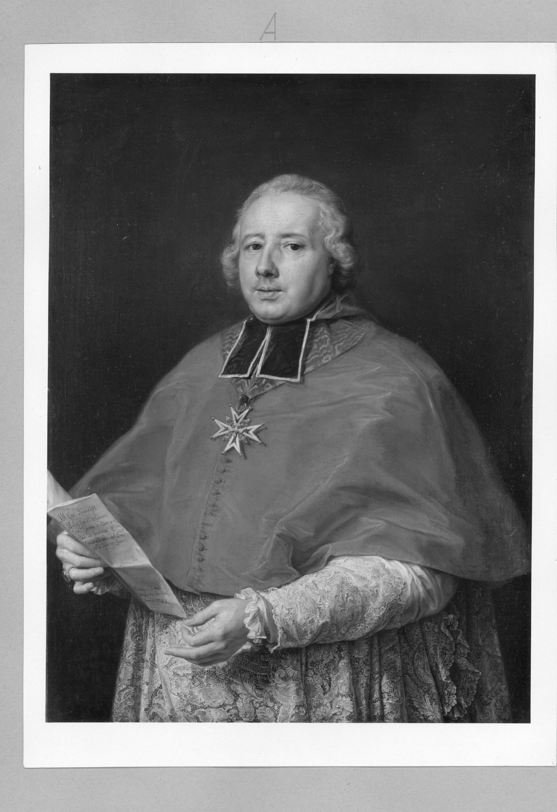 portrait d’un cardinal - Pompeo Batoni - Alpha Reproduction
