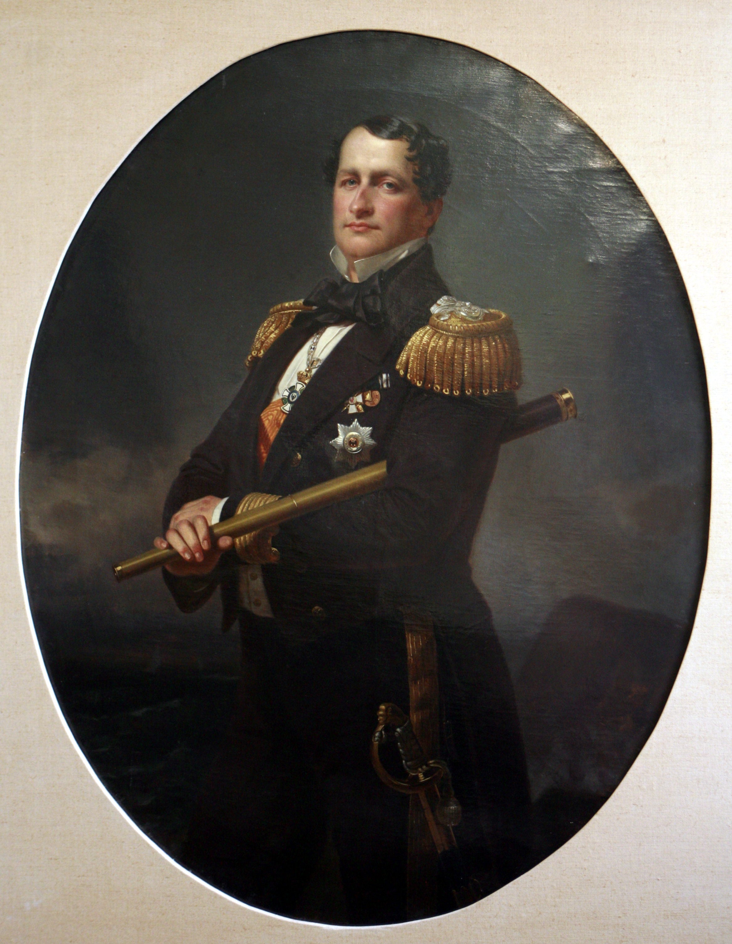 Portrait d'amiral - Franz Xaver Winterhalter
