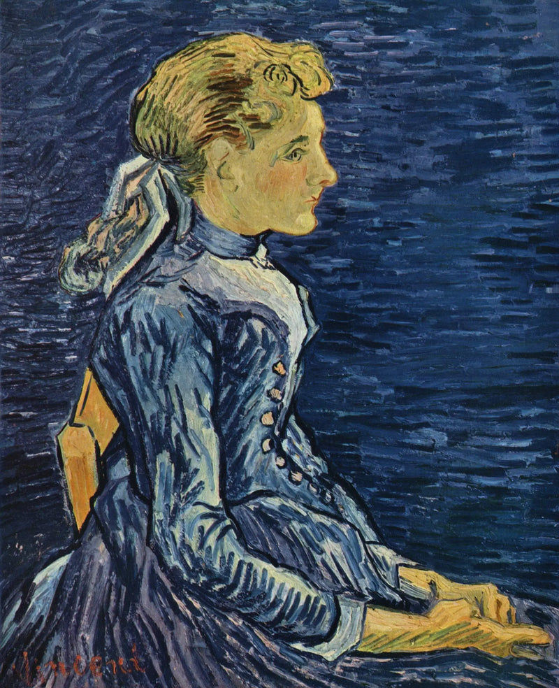 Portrett av Adeline Ravoux - Vincent van Gogh