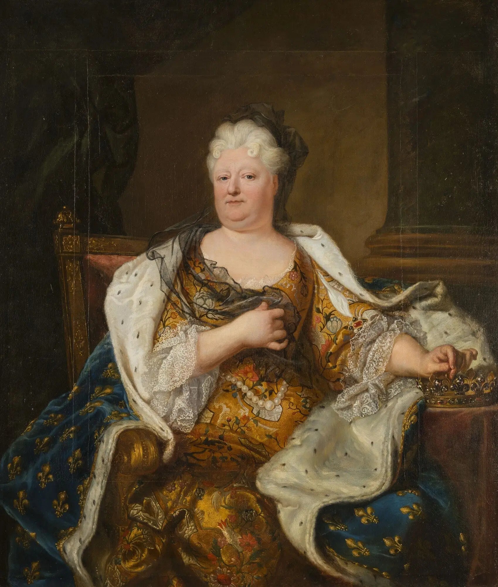Charlotte-Élisabeth de Bavière - Hyacinthe Rigaud - Alpha Reproduction