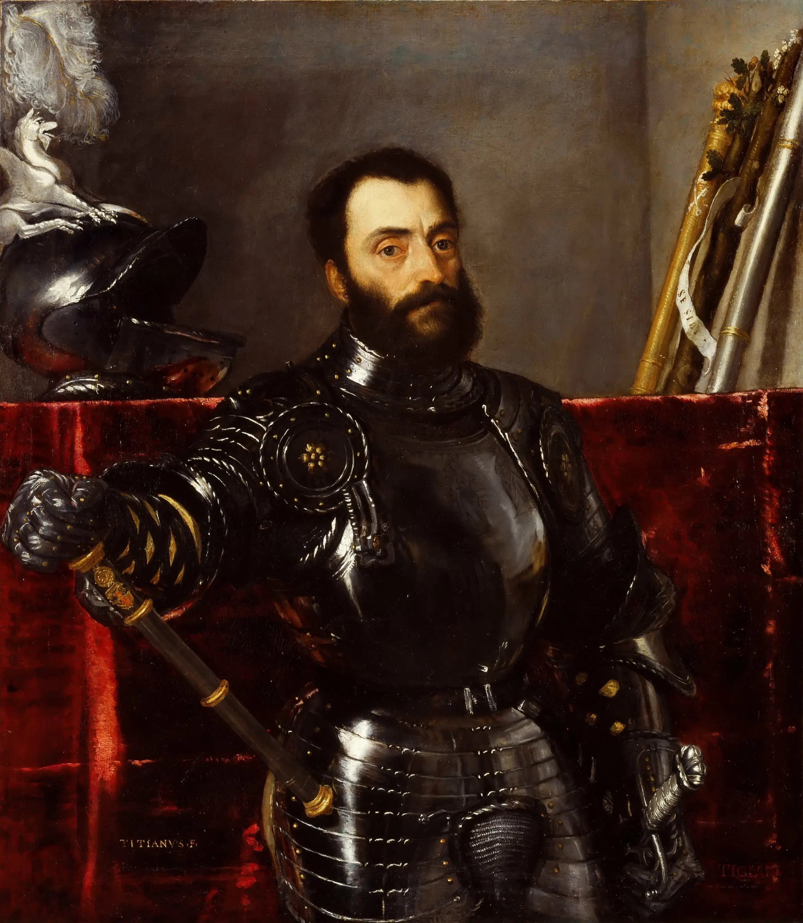 Portrait de Francesco Maria della Rovere - Titian - Alpha Reproduction