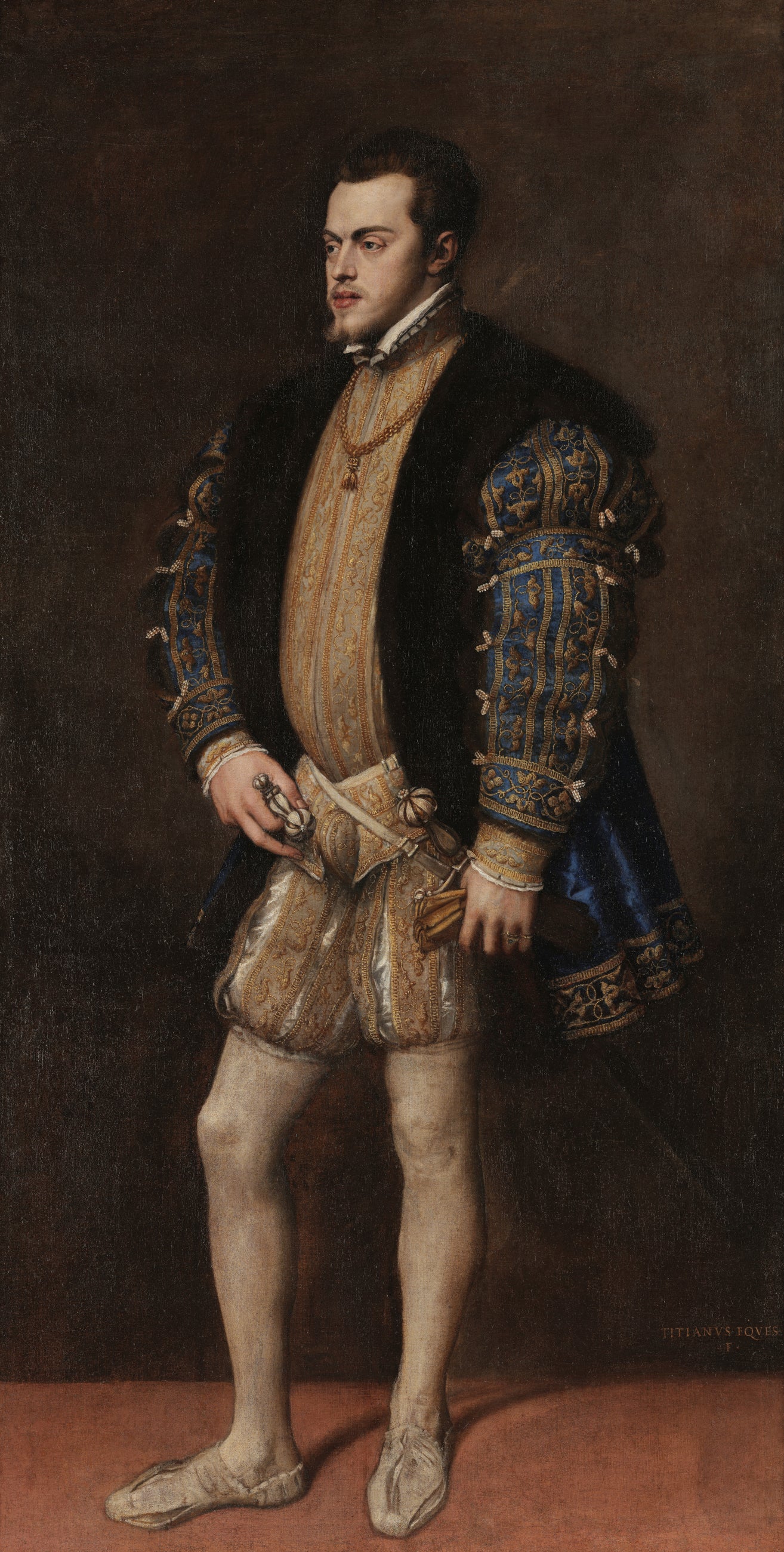 Portrait de Philippe II - Titian