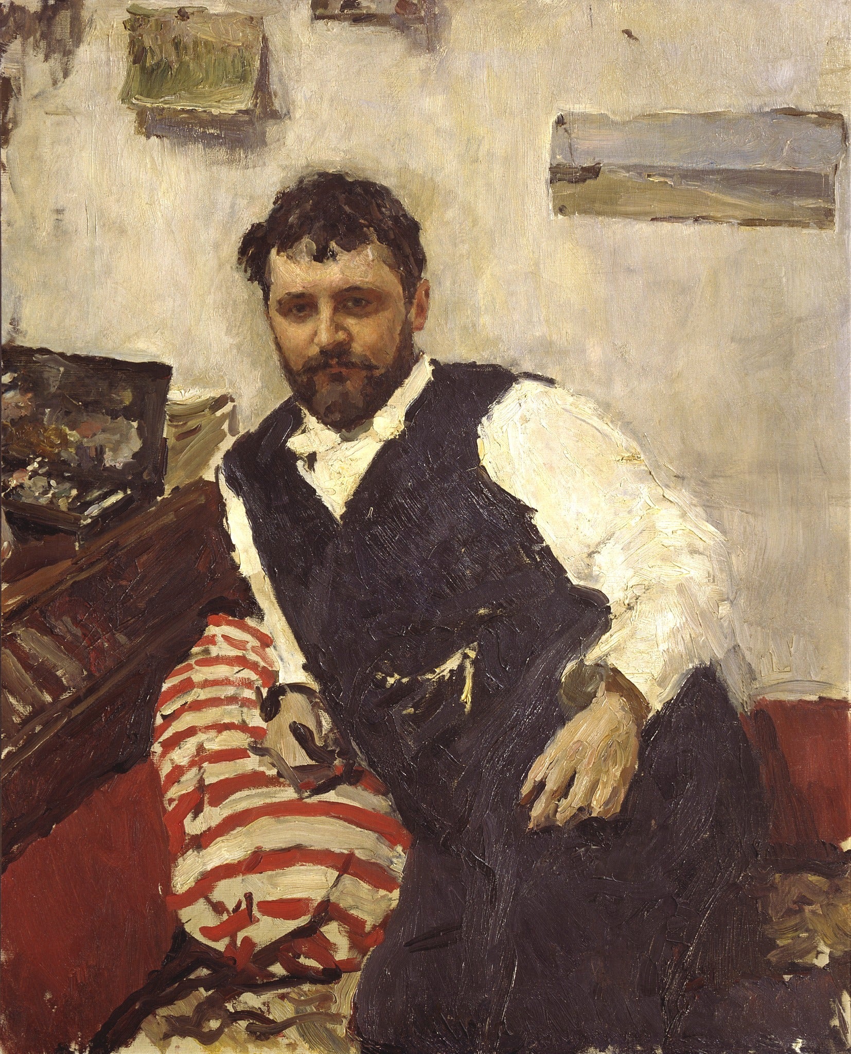 Portrait de l'artiste Konstantin Korovin - Valentin Serov