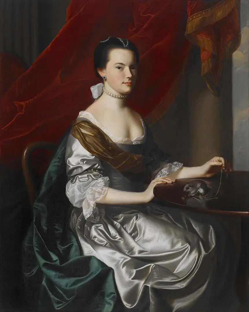 Portrait de Mme Theodore Atkinson Jr. - John Singleton Copley - Alpha Reproduction