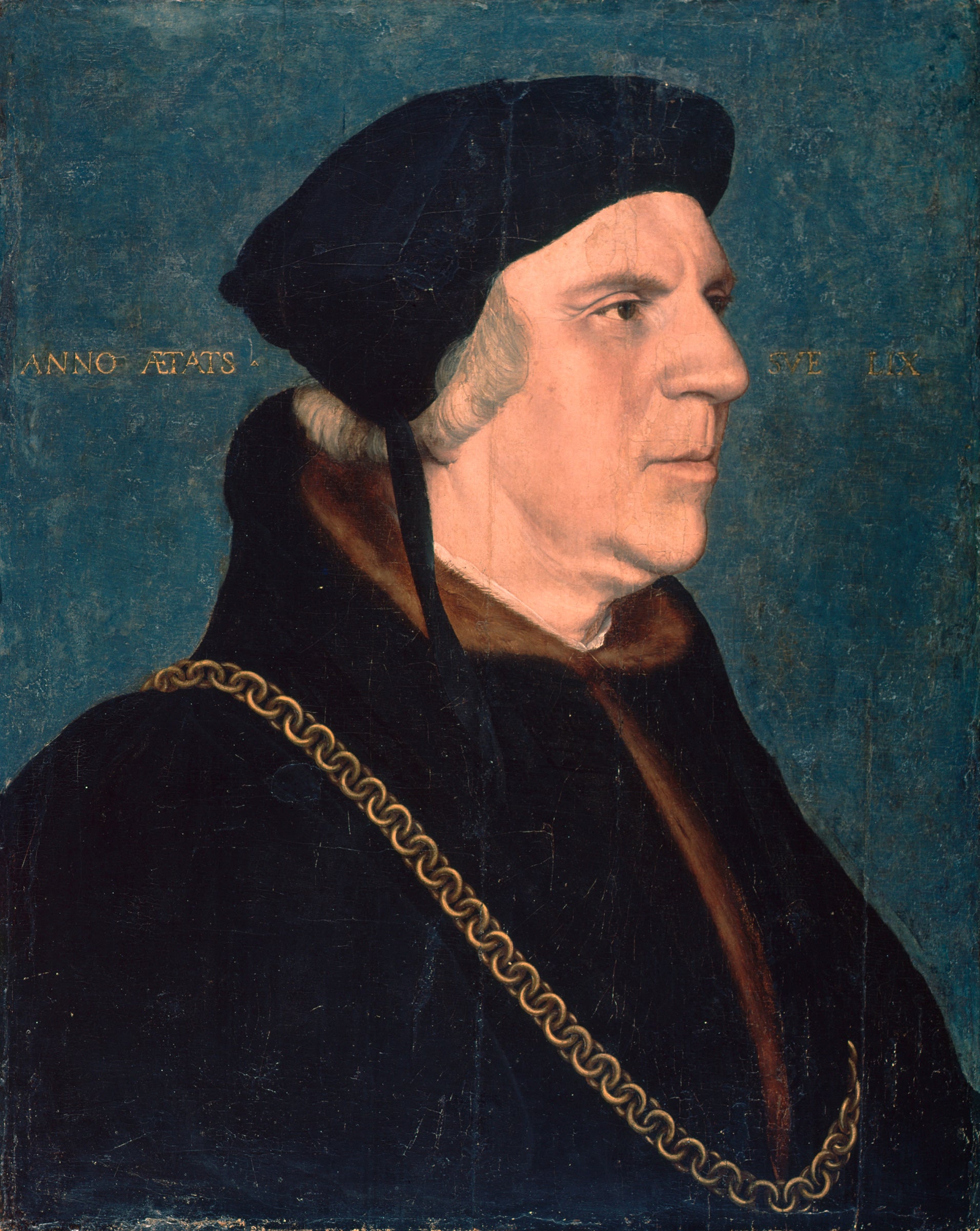 Portrait of William Butts - Hans Holbein le Jeune