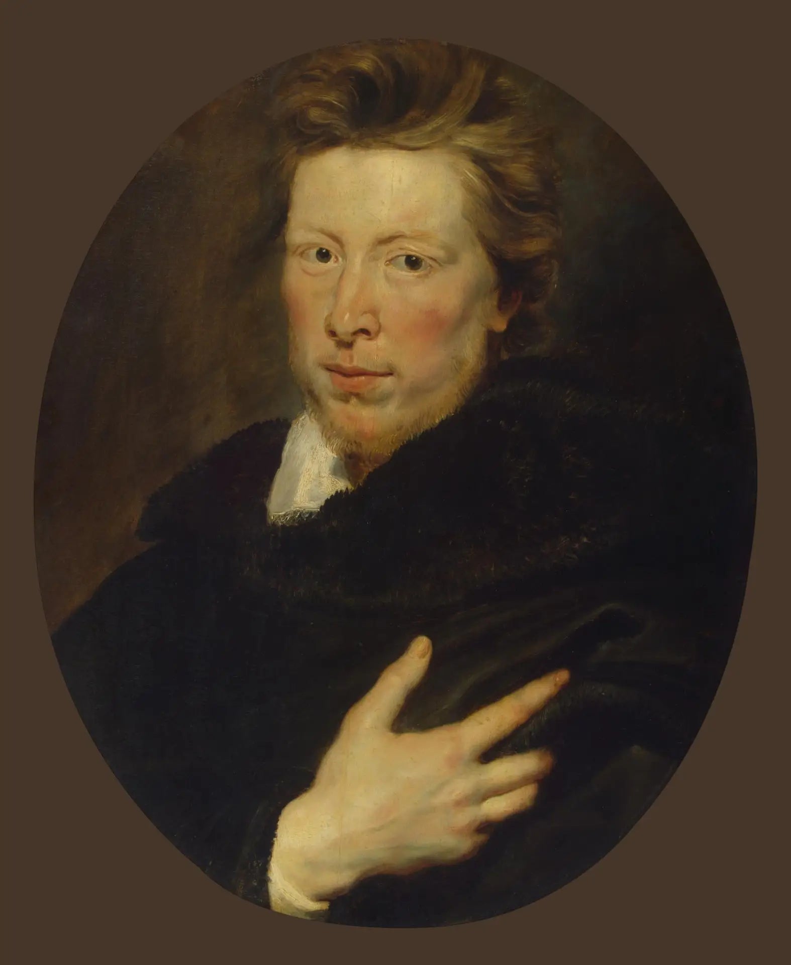 Portrait d’un jeune homme (Portrait de George Gaidge) - Peter Paul Rubens - Alpha Reproduction