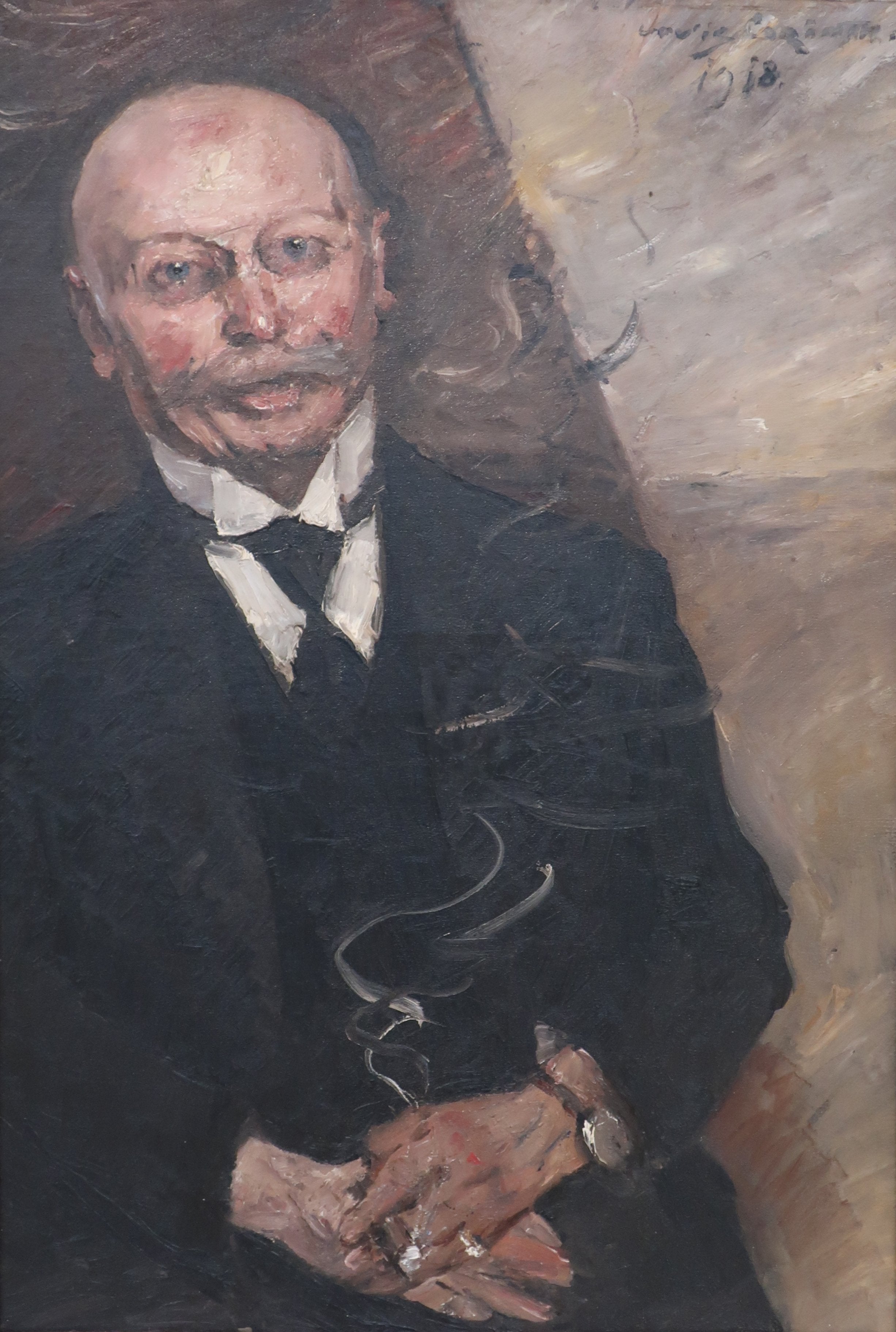 Portrait du marchand d'art Heinrich Thannhauser - Lovis Corinth
