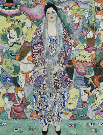 🎎✨ Portrett av Friederike Maria Beer – Gustav Klimt (1916)