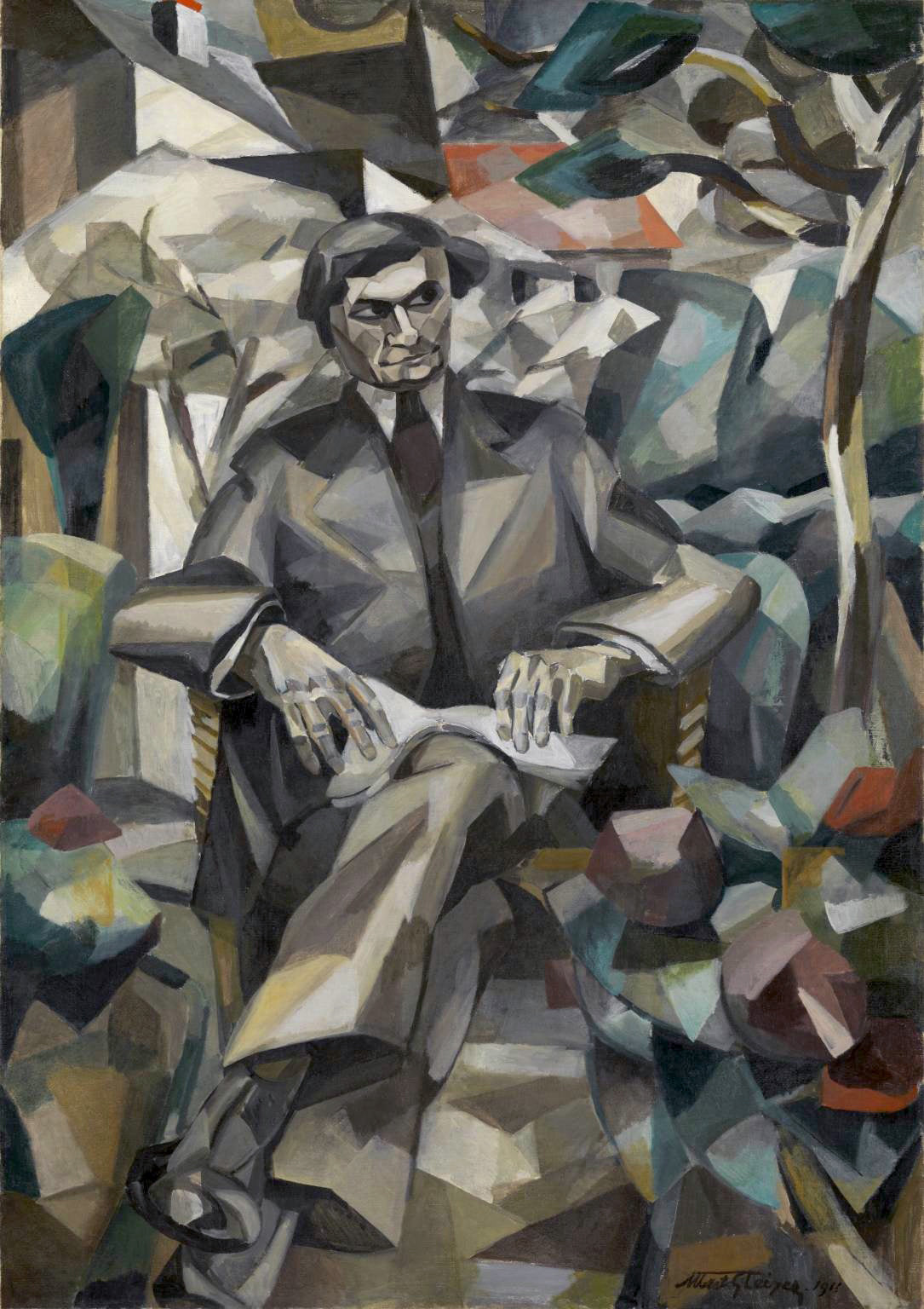 Portrett av Jacques Nayral – Albert Gleizes (1911)