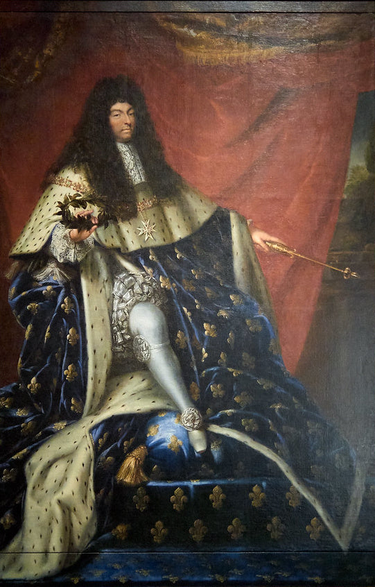 Portrett av Louis XIV i kroningsdrakt – Hyacinthe Rigaud (1701)