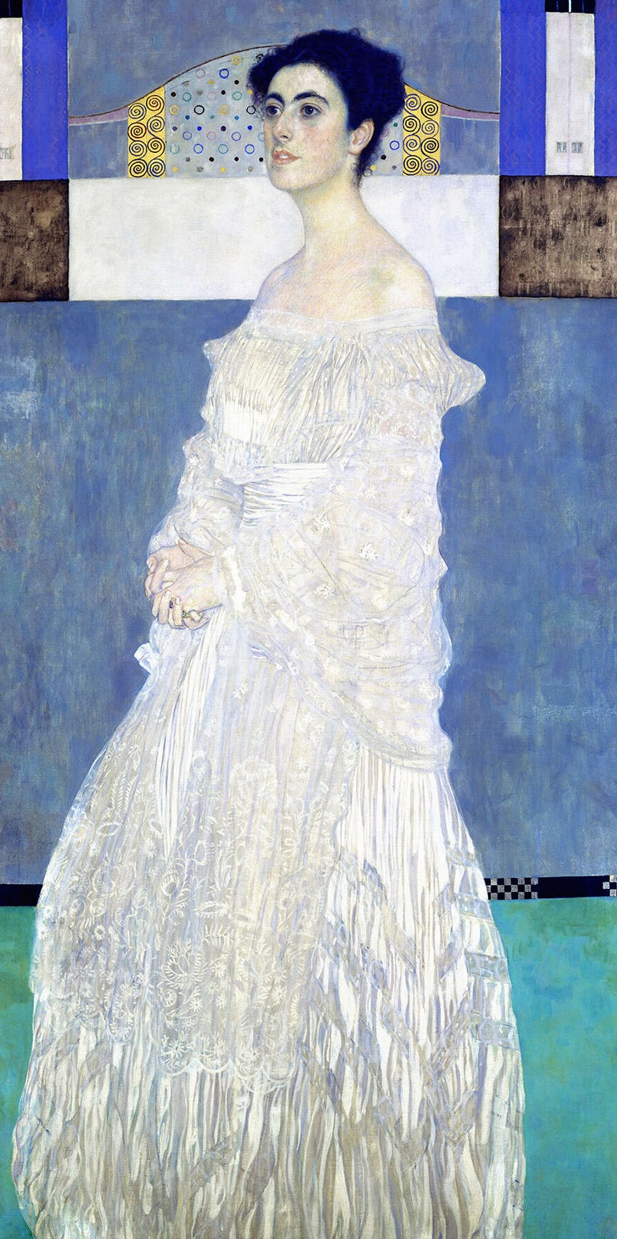 🎨✨ Portrett av Margarethe Stonborough-Wittgenstein – Gustav Klimt (1905)