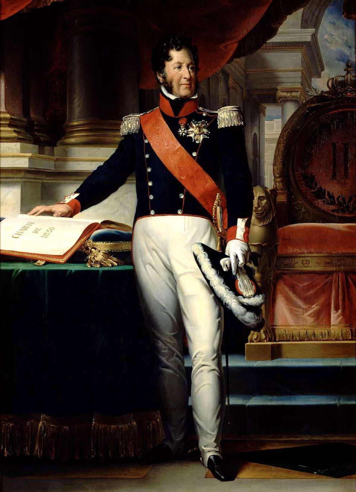Louis-Philippe I, konge av franskmennene, avgir ed på Chartret – Louis-Joseph Noyal