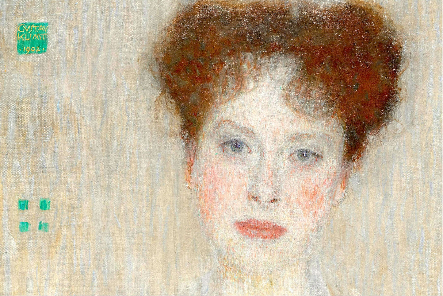 🎨 Portrett av Gertrud Loew (detalj) – Gustav Klimt (ca. 1902)
