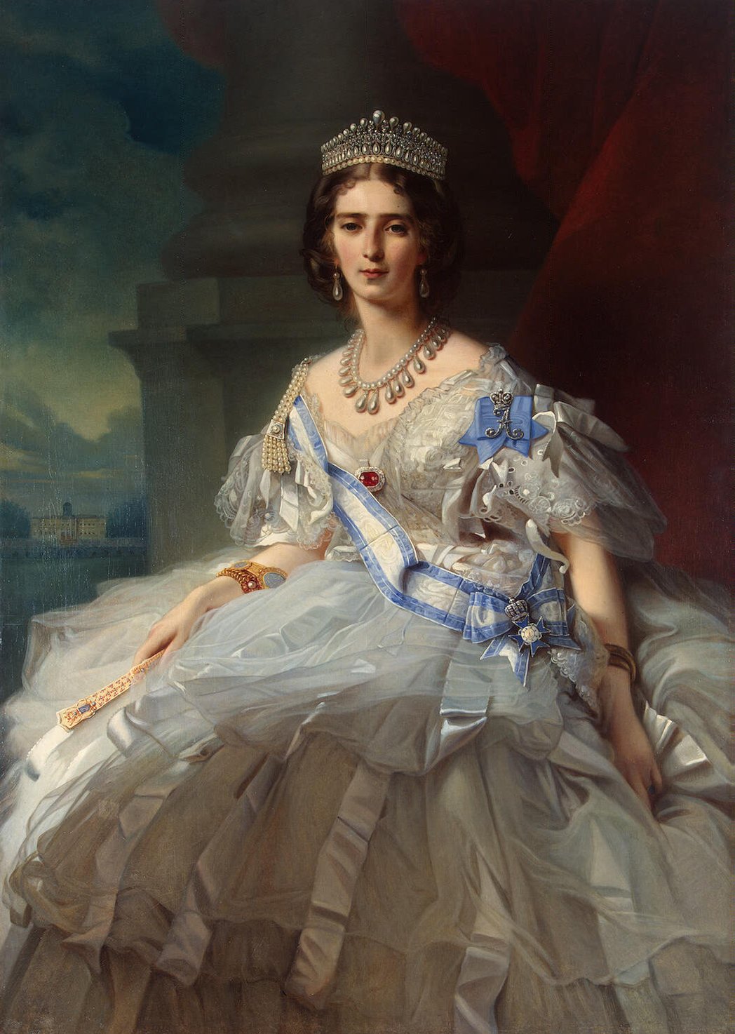 Portrait de la princesse Tatiana Yusupova - Franz Xaver Winterhalter