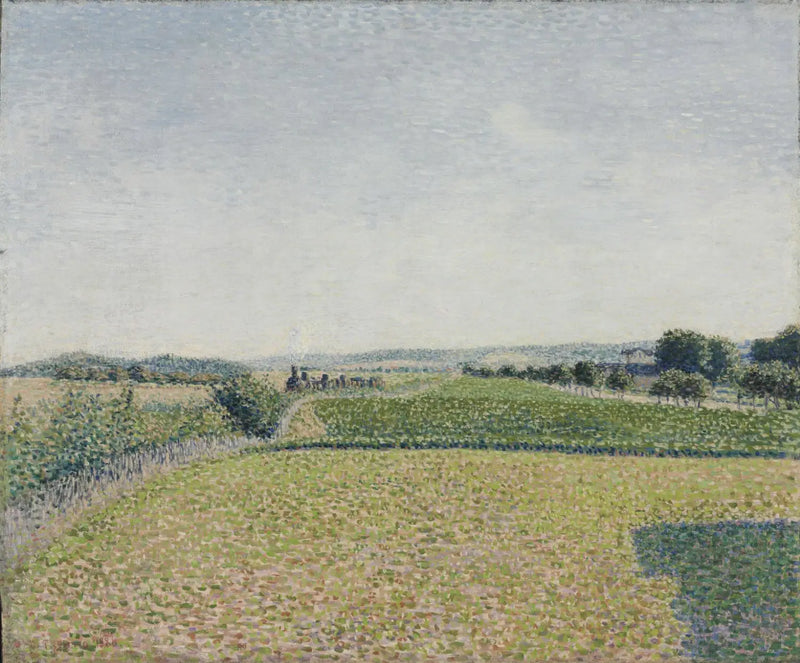 Jernbane til Dieppe - Camille Pissarro