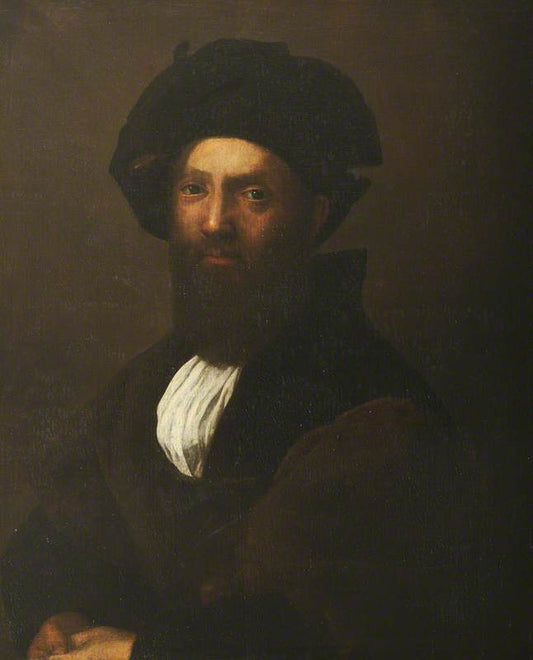 Reproduction du tableau « Baldassare Castiglione - Raphaël Sanzio » par Alpha Reproduction en peinture à l’huile