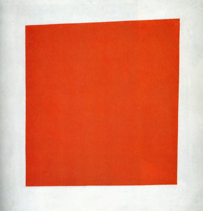 Carré rouge - Kazimir Malevich