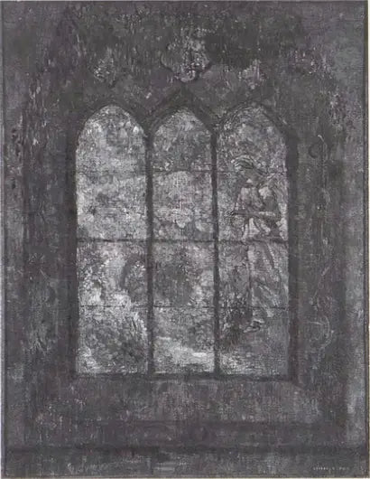 Le Vitrail - Odilon Redon - Alpha Reproduction