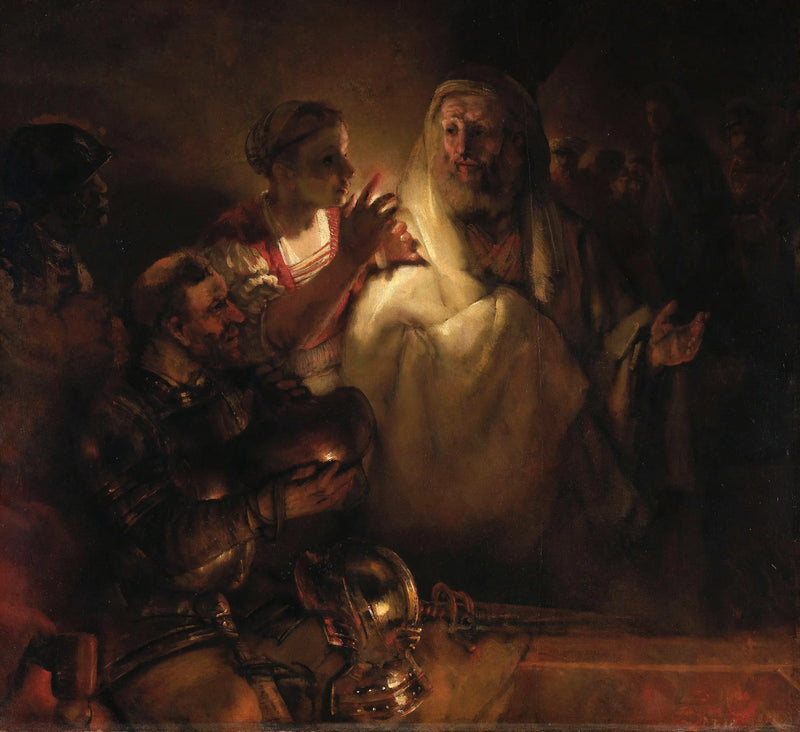 Peters fornektelse - Rembrandt