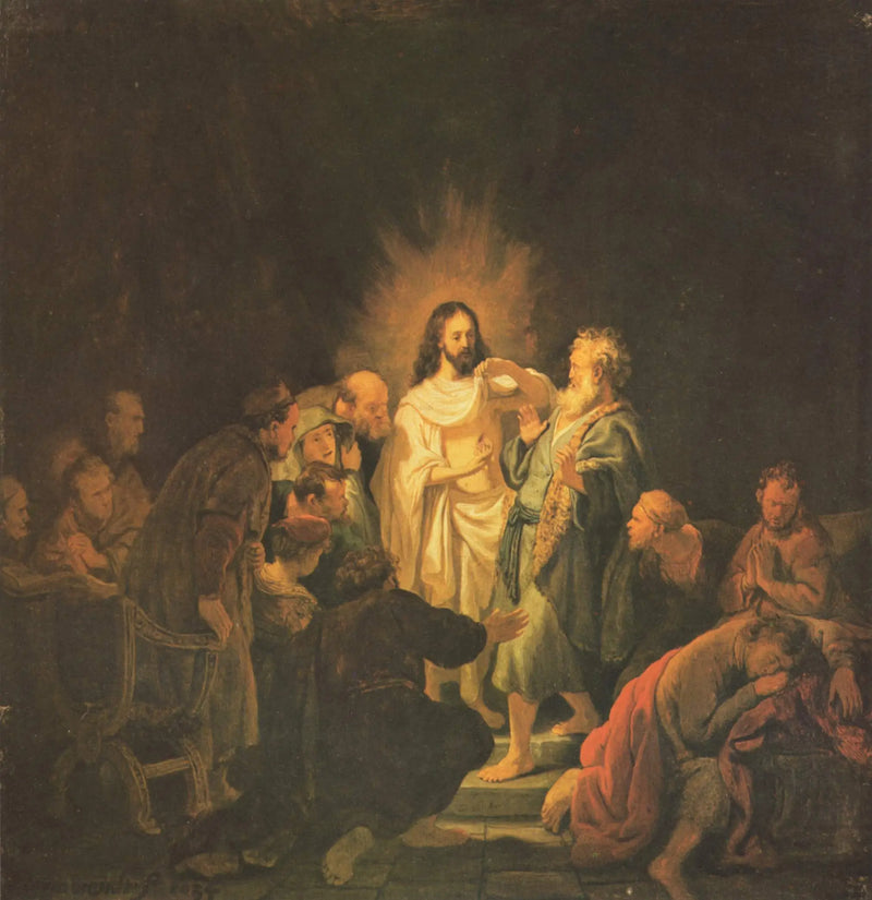 Den tvilende Thomas - Rembrandt