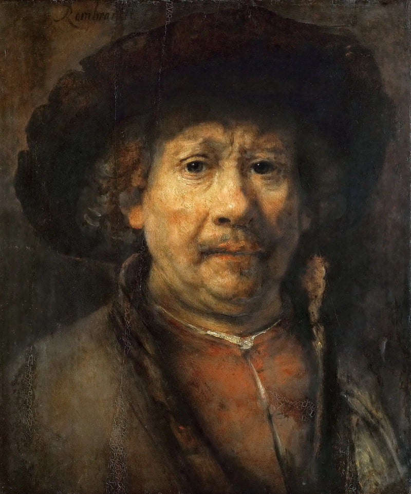 Selvportrett - Rembrandt