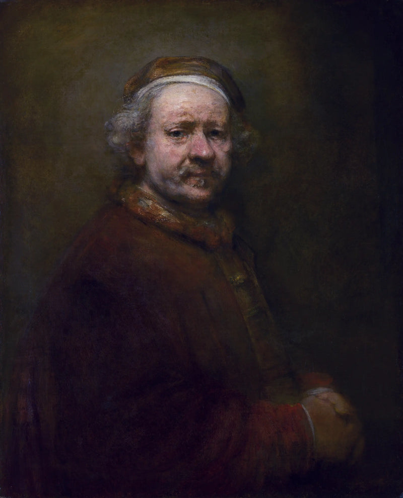 Selvportrett i en alder av 63 år - Rembrandt