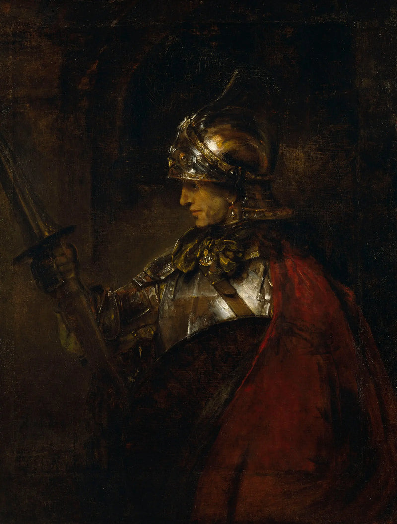 Mann i rustning - Rembrandt