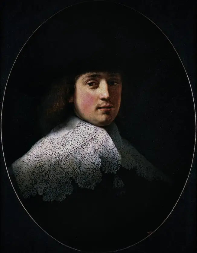 Reproduction du tableau « Portrait de Maerten Soolmans - Rembrandt » par Alpha Reproduction en peinture à l’huile