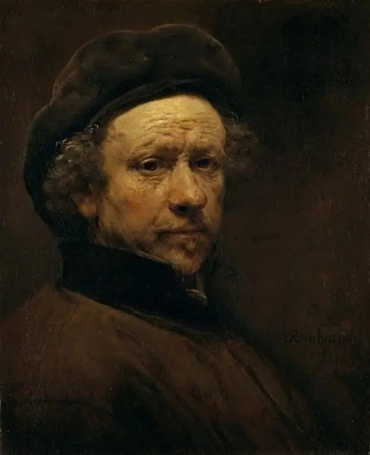 Selvportrett i en alder av 51 år - Rembrandt